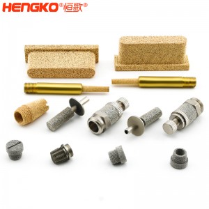 廠家生產(chǎn)定制微孔燒結不銹鋼消聲器用于工業(yè)消音降噪_可調速降噪氣動消音器