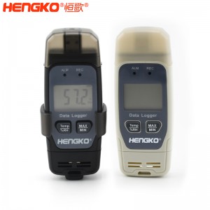 恒歌生產供應無線溫濕度記錄儀傳感器低功耗抗干擾高精準,用于藥品海鮮運輸